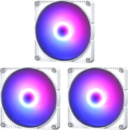 Attēls no Wentylator Phanteks SK PWM 140mm D-RGB Biały 3-pack (PH-F140SK_DRGB_PWM_WT01_3P)