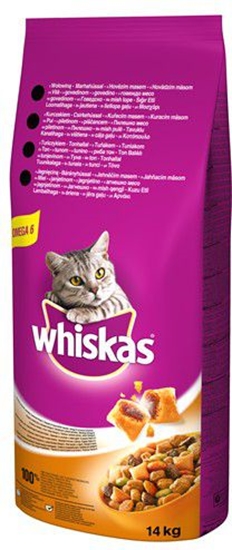 Picture of Whiskas Adult kurczak, warzywa 14kg