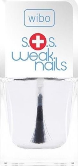 Изображение Wibo S.O.S Weak Nails regenerująca odżywka do paznokci 8,5ml