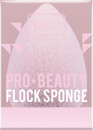 Picture of Wibo WIBO_Pro Beauty Flock Sponge gąbeczka do makijażu na mokro i sucho