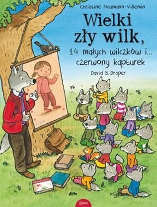 Attēls no Wielki zły wilk 14 małych wilczków i czerwony..