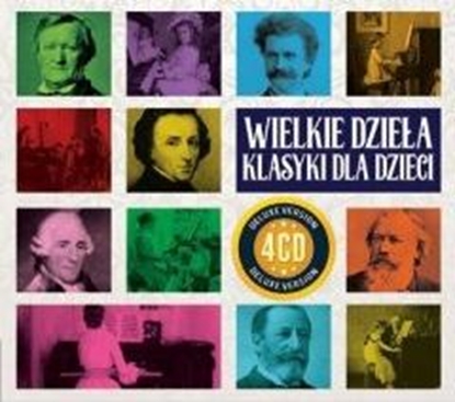 Изображение Wielkie Dzieła klasyki dla dzieci (4CD)