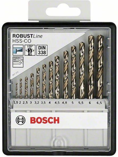 Picture of Bosch HSS Twist Drill Bits Cobalt Sets