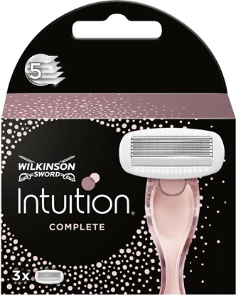 Attēls no Wilkinson  Intuition Complete zapasowe ostrza do maszynki do golenia dla kobiet 3szt