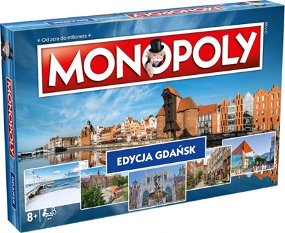 Attēls no Winning Moves Gra planszowa Monopoly Gdańsk