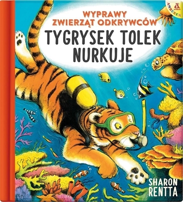 Attēls no Wyprawy zwierząt odkrywców: Tygrysek Tolek nurkuje