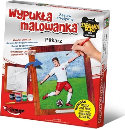 Attēls no Wypukła malowanka Sport Piłkarz