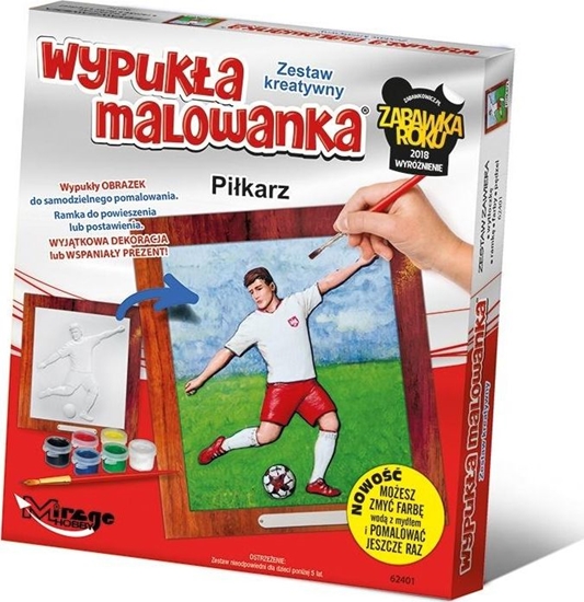 Изображение Wypukła malowanka Sport Piłkarz