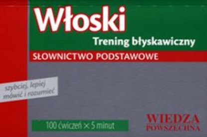 Изображение Włoski. Trening błyskawiczny. Słownictwo podstawowe