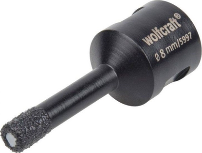 Attēls no Wolfcraft Otwornica diamentowa do płytek 8 mm Wolfcraft Ceramic/M14, super szybka