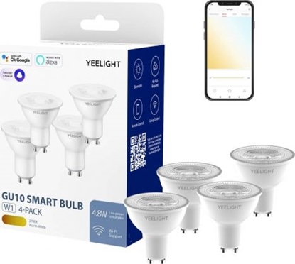 Attēls no Xiaomi Yeelight W1 GU10 ściemnialna żarówka YLDP004 x4