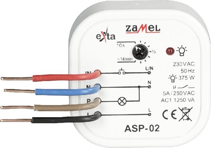 Изображение Zamel Automat schodowy 230V AC ASP-02 (EXT10000014)