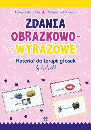 Picture of Zdania obraz.-wyr. Mat. do terapii głosek ś,ź,ć,dź