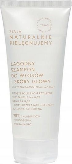 Изображение Ziaja ZIAJA_Naturalnie Pielęgnujemy łagodny szampon do włosów i skóry głowy oczyszczająco-nawilżający 200ml