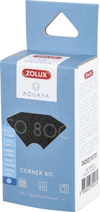 Attēls no Zolux AQUAYA Wkład Carbon Corner 80