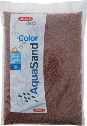 Изображение Zolux Aquasand Color brąz kakaowy 1kg