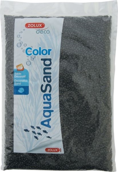 Изображение Zolux Aquasand Color czerń hebanowa 1kg