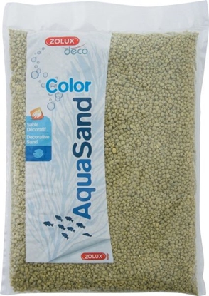 Изображение Zolux Aquasand Color soczysta zieleń 1kg