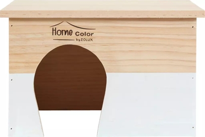 Изображение Zolux Domek drewniany Home Color prostokątny L 175x280x230 mm
