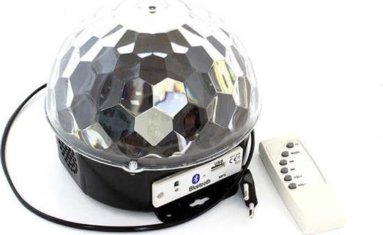 Изображение ZS39A KULA DYSKOTEKOWA DISCO BLUETOOTH DJ MP3 LED uniwersalny