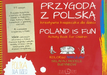 Изображение Zuzu Toys Przygoda z Polską Kreatywna książeczka dla dzieci