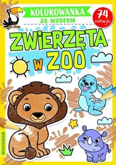 Picture of Zwierzeta w ZOO (ze wzorem)