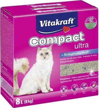 Picture of Żwirek dla kota Vitakraft COMPACT ULTRA PLUS Bezzapachowy