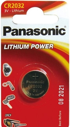 Изображение 12x1 Panasonic CR 2032 Lithium Power VPE Inner Box