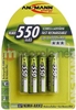 Изображение 1x4 Ansmann maxE NiMH rech. bat. Micro AAA 550 mAh    5030772