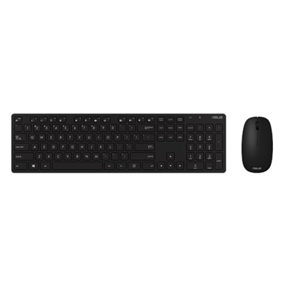 Picture of Asus | W5000 | Black | Keyboard and Mouse Set | Wireless | Mouse included | Batteries included | EN | Black | 460 g