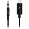 Изображение Belkin RockStar 3,5mm Aud./USB-C Cable 0,9m black F7U079bt03-BLK