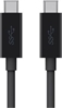 Picture of Belkin F2CU049bt2M-BLK USB cable 2 m USB 3.2 Gen 1 (3.1 Gen 1) USB C Black