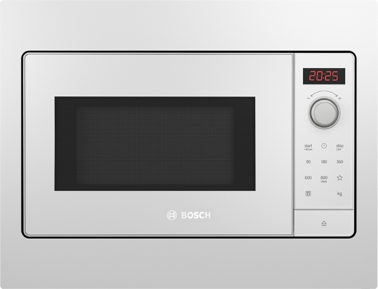 Picture of BOSCH Built in Microwave BFL523MW3, 800W, 20L, White color