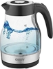 Изображение Camry | Kettle | CR 1300 | Electric | 2200 W | 1.7 L | Glass | 360° rotational base | Black