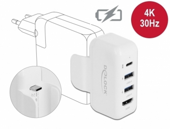 Изображение Delock Adapter for Apple power supply with PD and HDMI 4K