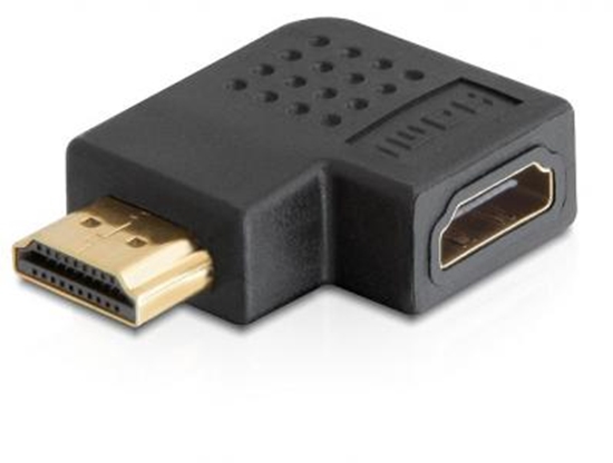 Picture of Delock Adapter HDMI male  HDMI female 90 right