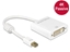 Attēls no Delock Adapter mini Displayport 1.2 male  DVI female 4K Passive white