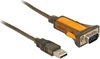 Изображение Delock Adapter USB 2.0 Type-A > 1 x Serial RS-232 DB9 extended temperature range