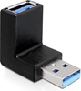 Изображение Delock Adapter USB 3.0 Type-A male  Type-A female angled 90 vertical