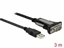 Attēls no Delock Adapter USB Type-A to 1 x serial RS-232 DB9 3 m