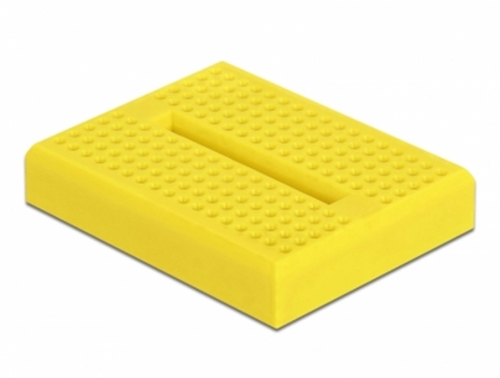 Picture of Delock Experimental Mini Breadboard 170 contacts yellow