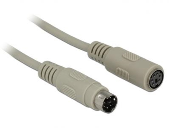 Picture of Delock Extension Cable PS2 male  PS2 female 1.8 m