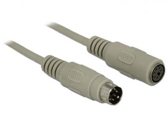 Изображение Delock Extension Cable PS2 male  PS2 female 15 m