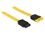 Изображение Delock Extension cable SATA 6 Gbs male  SATA female 20 cm yellow