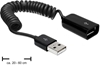 Picture of Delock Extension Cable USB 2.0-A male  female coiled cable