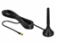 Picture of Delock LTE Antenna SMA plug 1 - 2 dBi fixed omnidirectional with magnetic base and connection cable RG-174 A/U 3 m outdoor black