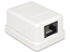 Picture of Delock Modular Wall Outlet 1 Port Cat.6 compact UTP