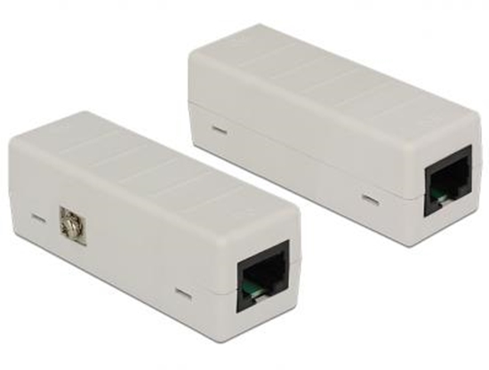 Picture of Delock Network Isolator 6 kV RJ45 with PoE