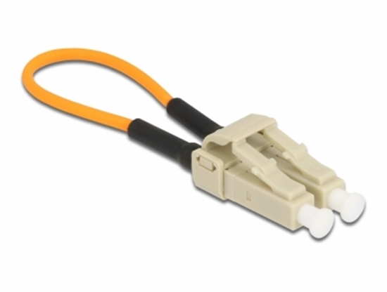 Picture of Delock Optical Fiber loopback Adapter LC / OM1 Multi-mode beige