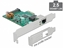 Attēls no Delock PCI Express x1 Karte 1 x RJ45 2,5 Gigabit LAN PoE+ RTL8125